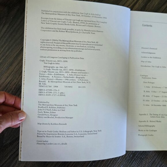 Pair of VAN GOGH Books:  (1) Van Gogh) (2) Van Gogh in Arles - Picture 10 of 13